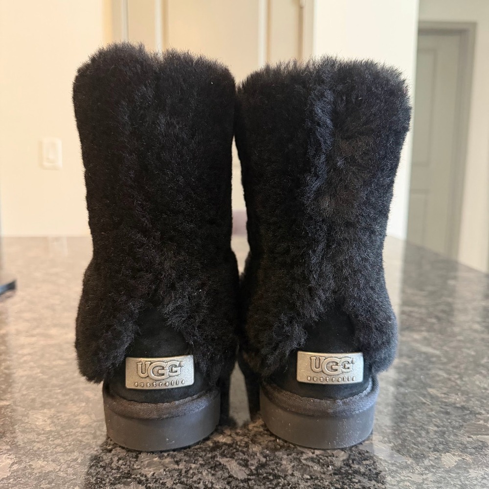 NWOT‎ UGG Australia Maylin Boots 100% Wool Size 7 Women's - Picture 4 of 6